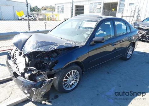 2005 Honda Civic Ex from USA, damaged, VIN 2HGES26755H616555